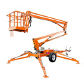 22 meters 200kg Concrete Vehicle Mounted Scissors Towable Spider Trailer Boom Lift